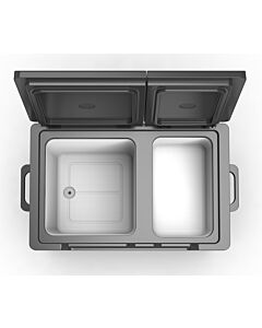 CROSS TOOLS dual zone cool box 39 liters - compressor freezer box, up to -20°C, app control, ICEBOX 50 DUAL, 68064
