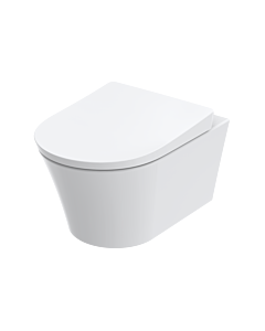 TOTO wall-mounted washdown toilet CW553Y 38x54x33.5cm, rimless, white