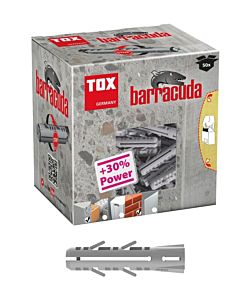 TOX expansion anchor Barracuda 10/50mm 013100081 per pack = 50 pieces