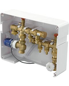 Boîte de raccordement encastrée Uponor Minitec 1005272 220x300mm, pour 3 circuits de chauffage