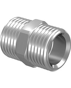 Mamelon double Uponor 1013894 G 2000 /2 AG, galvanisé, laiton