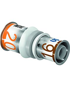 Uponor S-Press PLUS press coupling 1039937 20 x 16 mm, reduced, PPSU