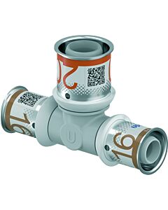 Uponor S-Press PLUS press tee 1039948 16 x 20 x 16 mm, reduced, PPSU