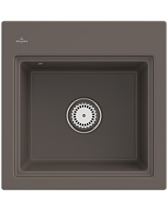 Villeroy und Boch Subway Évier encastré Style 50 S 331500TR Spülbecken , 500 x 510 mm, bois CeramicPlus