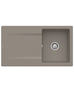 Villeroy & Boch Siluet évier encastré avec garniture de vidage et fonctionnement manuel, Bois
