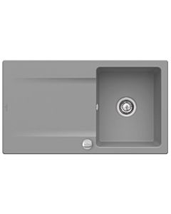 Villeroy & Boch Siluet Built-in sink 333502SL with drain fitting and eccentric operation, Stone
