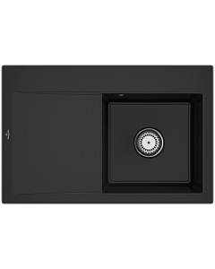 Villeroy und Boch Subway Style 45 built-in sink 334700J0 Spülbecken right, chromite CeramicPlus, 78 x 51 cm