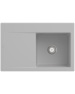 Villeroy und Boch Subway Style 45 évier encastrable 334700SM Spülbecken droite, vapeur CeramicPlus, 78 x 51 cm