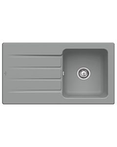 Villeroy & Boch Architectura évier encastré avec garniture de vidage et fonctionnement manuel, pierre