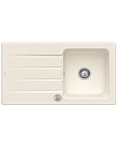 Villeroy & Boch Architectura évier encastrable 335002KR avec garniture de vidage et actionnement excentrique, Crema