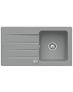 Villeroy & Boch Architectura évier encastrable 335002SL avec garniture de vidage et actionnement excentrique, Pierre