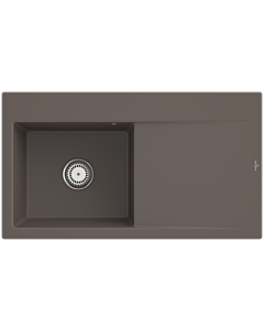 Villeroy und Boch Subway Évier Style 50 335200TR Spülbecken gauche, 900 x 510 mm, bois CeramicPlus