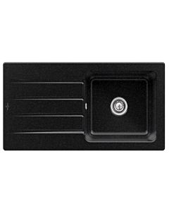 Villeroy & Boch Architectura évier intégré avec garniture de vidage et commande manuelle, chromite