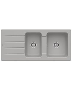 Villeroy & Boch Architectura Built-in sink 338002KD with drain fitting and eccentric operation, Fossil