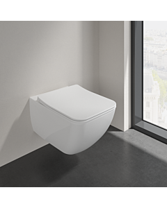 Villeroy und Boch Collaro Combi-Pack-Wand-Tiefspüler 4626RSR1 DirectFlush, Weiß Alpin CeramicPlus