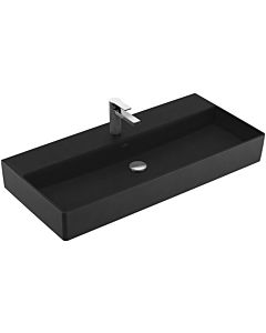 Villeroy & Boch Memento 2.0 Waschtisch 4A221HS5 100 x 47 cm, Ebony C-plus, mit Hahnloch, ohne Überlauf