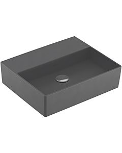 Villeroy und Boch Memento 2.0 Waschtisch 4A225FI4 50x42cm, ohne Hahnloch & Überlauf, Graphite C+