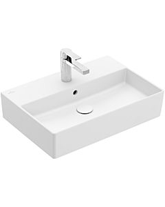 Villeroy und Boch Memento 2.0 Waschtisch 4A226GRW 60x42cm, mit Hahnloch & Überlauf, Stone White C+