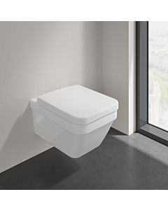 Villeroy & Boch Architectura Wand WC 5685HR01 Combi Pack, weiss, DirectFlush WC mit WC-Sitz