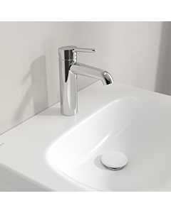 Villeroy &amp; Boch Skyla mitigeur de lavabo TVW11600200061 laiton, ColdStart, AquaSmart, chrome
