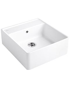 Villeroy und Boch 1 bac 632061KG vidage, fonctionnement manuel, kit de montage, Blanche-Neige