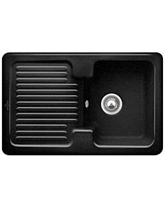 Villeroy & Boch Condor évier intégré avec garniture de vidage et commande manuelle, chromite