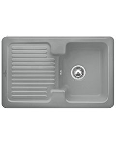 Villeroy & Boch Condor évier intégré avec garniture de vidage et fonctionnement manuel, Stone