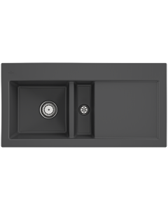 Villeroy und Boch Subway 60 built-in sink 677000i4 Spülbecken left, 1000 x 510 mm, graphite CeramicPlus