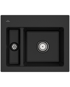 Villeroy und Boch Subway 60 XM built-in sink 678000J0 Spülbecken , 620 x 510 mm, chromite CeramicPlus