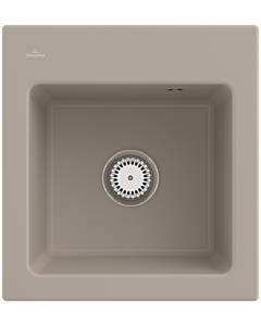 Villeroy und Boch Subway 45 XS built-in sink 678100AM Spülbecken , 475 x 510 mm, almond CeramicPlus