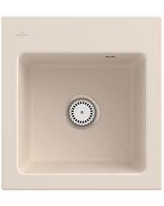 Villeroy und Boch Subway 45 XS built-in sink 678100FU Spülbecken , 475 x 510 mm, ivory CeramicPlus