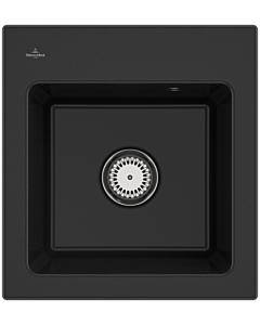 Villeroy und Boch Subway 45 XS Einbauspüle 678100J0 Spülbecken, 475 x 510 mm, chromite CeramicPlus