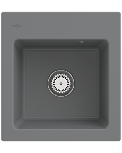 Villeroy und Boch Subway 45 XS évier encastrable 678100SL Spülbecken , 475 x 510 mm, pierre CeramicPlus