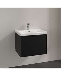 Villeroy und Boch Subway 3.0 Waschtisch-Unterschrank C57701VL 1 Auszug, 572 x 429 x 478 mm, Volcano Black