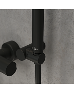 Villeroy & Boch Universal Showers hand shower holder TVC000458000K5 round, wall mounting, matt black