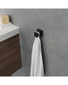 Villeroy und Boch Elements Crochet porte-serviettes TVA152011000K5 noir mat, 45x45x44mm