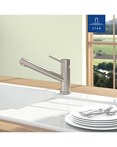 Villeroy und Boch Como Window Küchenarmatur  925700LC 14,8 l/min, umlegbar, Edelstahl massiv