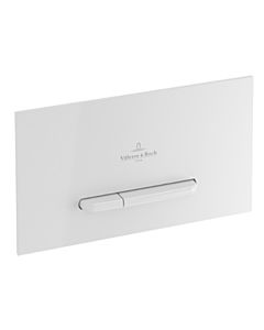 Villeroy & Boch ViConnect WC plaque 92218061 chrome, plastique