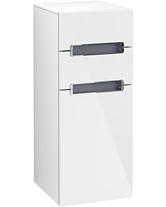Villeroy & Boch Seitenschrank Subway 2.0 A7131SDH 35,4x85,7x37cm, rechts, glossy white, Griffe chrom