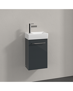 Villeroy und Boch Avento Waschtisch-Unterschrank A87601B1 34 x 51,4 x 20,2 cm, Anschlag rechts, 1 Tür, Crystal Grey