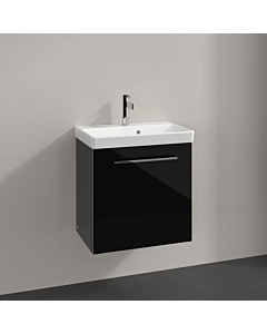 Villeroy & Boch Avento Unterschrank A88800B3 51,2x52,0x34,8cm, Crystal Black, Anschlag links