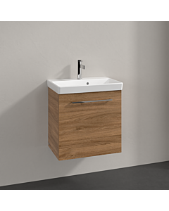 Villeroy und Boch Avento vanity unit A88800RH 53x51.4x35.2cm, hinged left, 2000 door, Kansas Oak