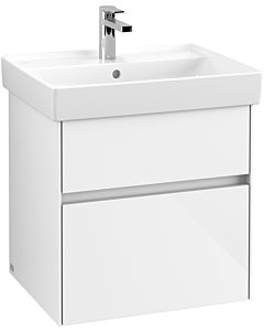 Villeroy & Boch Collaro Waschtischunterschrank C00800DH 55,4x54,6x44,4cm, Glossy White