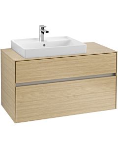 Villeroy & Boch Collaro Waschtischunterschrank C01700VJ 100x54,8x50cm, Waschtisch links, Nordic Oak