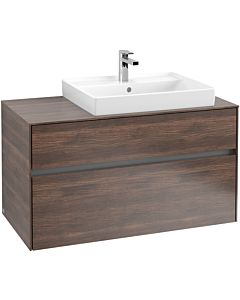 Villeroy & Boch Collaro Villeroy & Boch Collaro C01800VH 100x54.8x50cm, vanity unit right, Arizona Oak