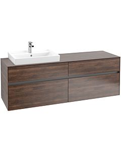Villeroy & Boch Collaro Villeroy & Boch Collaro C02200VH 160x54.8x50cm, vanity unit left, Arizona Oak