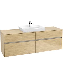Villeroy & Boch Collaro Villeroy & Boch Collaro C02500VJ 160x54.8x50cm, vanity center, Nordic Oak