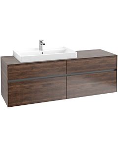Villeroy & Boch Collaro Villeroy & Boch Collaro C02600VH 160x54.8x50cm, vanity unit left, Arizona Oak