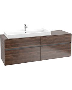 Villeroy & Boch Collaro Waschtischunterschrank C02900VH 160x54,8x50cm, Waschtisch links, Arizona Oak