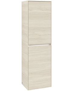 Villeroy und Boch Collaro armoire haute C03400AA 45,4x153,8x34,9cm, charnière à gauche, chêne blanc